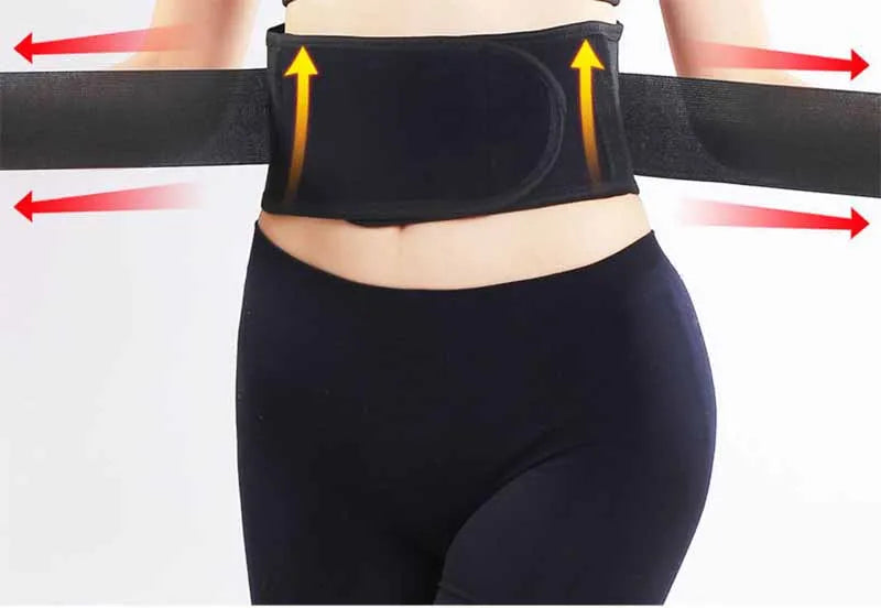 Tourmaline Self-Heating Lower Back Brace Magnetic Therapy Lumbar Brace Back Support Belt